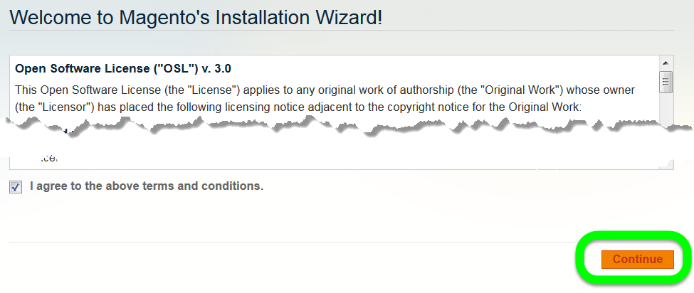 Magento Shop installieren