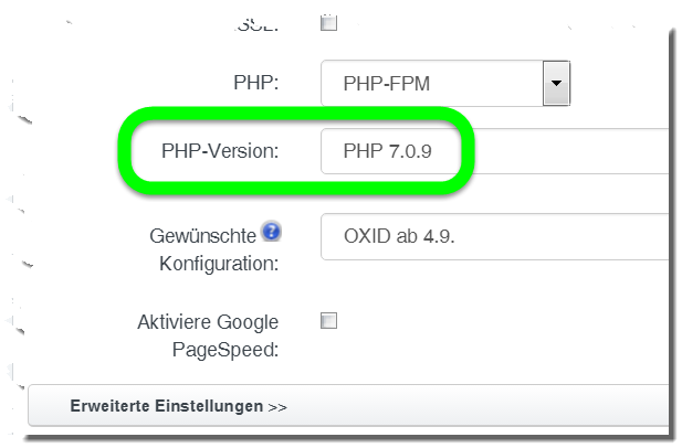 OXID eShop installieren