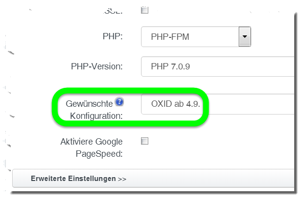 OXID eShop installieren