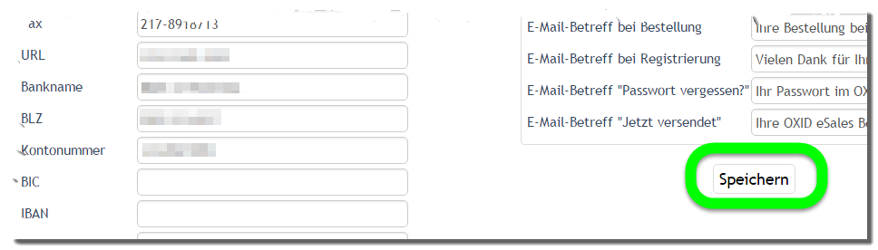 OXID eShop installieren